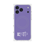 プレミアムスクエアケース with MagSafe［ オリジナル - ENTP 討論者 - アルファベット - パープル ］