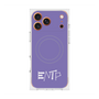 プレミアムスクエアケース with MagSafe［ オリジナル - ENTP 討論者 - アルファベット - パープル ］