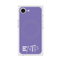 プレミアムスクエアケース with MagSafe［ オリジナル - ENTP 討論者 - アルファベット - パープル ］