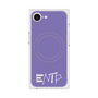 プレミアムスクエアケース with MagSafe［ オリジナル - ENTP 討論者 - アルファベット - パープル ］