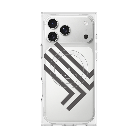 プレミアムスクエアケース with MagSafe［ LANVIN COLLECTION - ロゴ ］