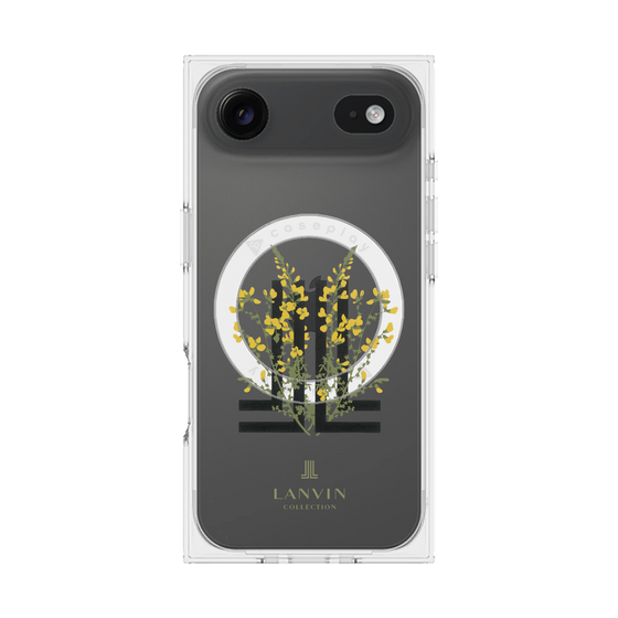 プレミアムスクエアケース with MagSafe［ LANVIN COLLECTION - フラワー ］