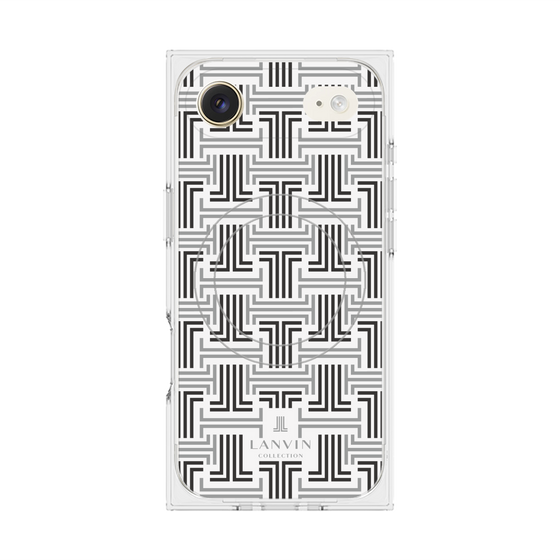 プレミアムスクエアケース with MagSafe［ LANVIN COLLECTION - モノグラム ］
