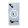 プレミアムスクエアケース with MagSafe［ 千葉ロッテマリーンズ - ワードロゴ - クリア ］