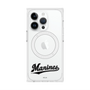 プレミアムスクエアケース with MagSafe［ 千葉ロッテマリーンズ - ワードロゴ - クリア ］