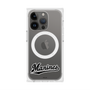 プレミアムスクエアケース with MagSafe［ 千葉ロッテマリーンズ - ワードロゴ - クリア ］