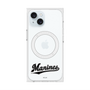 プレミアムスクエアケース with MagSafe［ 千葉ロッテマリーンズ - ワードロゴ - クリア ］