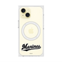 プレミアムスクエアケース with MagSafe［ 千葉ロッテマリーンズ - ワードロゴ - クリア ］