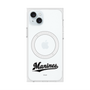 プレミアムスクエアケース with MagSafe［ 千葉ロッテマリーンズ - ワードロゴ - クリア ］