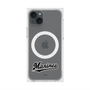 プレミアムスクエアケース with MagSafe［ 千葉ロッテマリーンズ - ワードロゴ - クリア ］
