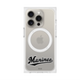 プレミアムスクエアケース with MagSafe［ 千葉ロッテマリーンズ - ワードロゴ - クリア ］