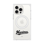 プレミアムスクエアケース with MagSafe［ 千葉ロッテマリーンズ - ワードロゴ - クリア ］