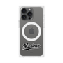 プレミアムスクエアケース with MagSafe［ 千葉ロッテマリーンズ - ワードロゴ - クリア ］