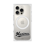 プレミアムスクエアケース with MagSafe［ 千葉ロッテマリーンズ - ワードロゴ - クリア ］