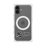 プレミアムスクエアケース with MagSafe［ 千葉ロッテマリーンズ - ワードロゴ - クリア ］