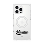 プレミアムスクエアケース with MagSafe［ 千葉ロッテマリーンズ - ワードロゴ - クリア ］