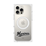 プレミアムスクエアケース with MagSafe［ 千葉ロッテマリーンズ - ワードロゴ - クリア ］