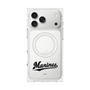 プレミアムスクエアケース with MagSafe［ 千葉ロッテマリーンズ - ワードロゴ - クリア ］