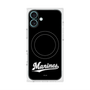 プレミアムスクエアケース with MagSafe［ 千葉ロッテマリーンズ - ワードロゴ - ブラック ］