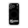 プレミアムスクエアケース with MagSafe［ 千葉ロッテマリーンズ - ワードロゴ - ブラック ］