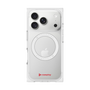 プレミアムスクエアケース with MagSafe［ オリジナル - caseplayロゴ - レッド/A ］