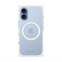 プレミアムスクエアケース with MagSafe［ オリジナル - caseplayロゴ - ピンク/A ］
