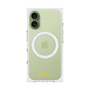 プレミアムスクエアケース with MagSafe［ オリジナル - caseplayロゴ - イエロー/A ］