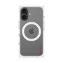 プレミアムスクエアケース with MagSafe［ オリジナル - caseplayロゴ - レッド/B ］