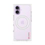 プレミアムスクエアケース with MagSafe［ オリジナル - caseplayロゴ - レッド/B ］