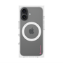プレミアムスクエアケース with MagSafe［ オリジナル - caseplayロゴ - ピンク/B ］