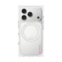 プレミアムスクエアケース with MagSafe［ オリジナル - caseplayロゴ - ピンク/B ］