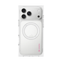 プレミアムスクエアケース with MagSafe［ オリジナル - caseplayロゴ - ピンク/B ］