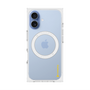 プレミアムスクエアケース with MagSafe［ オリジナル - caseplayロゴ - イエロー/B ］