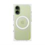 プレミアムスクエアケース with MagSafe［ オリジナル - caseplayロゴ - イエロー/B ］