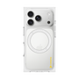プレミアムスクエアケース with MagSafe［ オリジナル - caseplayロゴ - イエロー/B ］