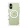 プレミアムスクエアケース with MagSafe［ オリジナル - caseplayロゴ - オレンジ/B ］