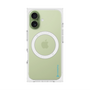 プレミアムスクエアケース with MagSafe［ オリジナル - caseplayロゴ - ライトブルー/B ］
