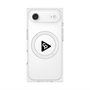 プレミアムスクエアケース with MagSafe［ オリジナル - caseplayロゴ - ブラック/C ］