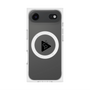 プレミアムスクエアケース with MagSafe［ オリジナル - caseplayロゴ - ブラック/C ］