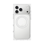 プレミアムスクエアケース with MagSafe［ オリジナル - caseplayロゴ - ホワイト/C ］