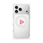 プレミアムスクエアケース with MagSafe［ オリジナル - caseplayロゴ - ピンク/C ］