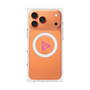 プレミアムスクエアケース with MagSafe［ オリジナル - caseplayロゴ - ピンク/C ］