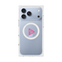 プレミアムスクエアケース with MagSafe［ オリジナル - caseplayロゴ - ピンク/C ］