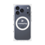 プレミアムスクエアケース with MagSafe［ オリジナル - caseplayロゴ - ホワイト/D ］