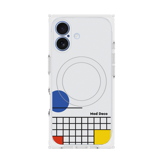 プレミアムスクエアケース with MagSafe［ Mod Deco - オリジナル - レトロ ］