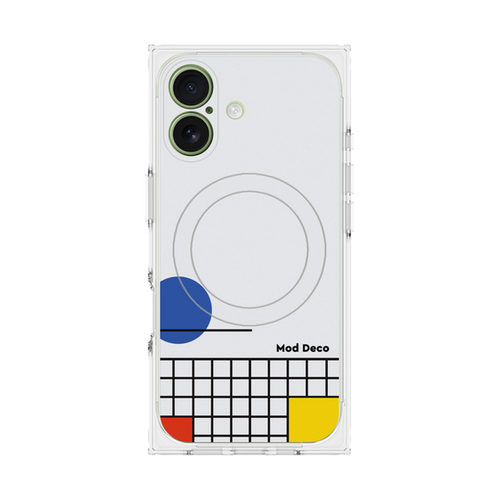 プレミアムスクエアケース with MagSafe［ Mod Deco - オリジナル - レトロ ］