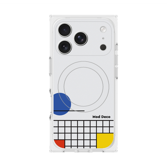 プレミアムスクエアケース with MagSafe［ Mod Deco - オリジナル - レトロ ］