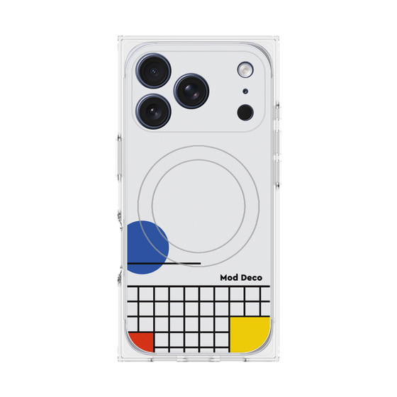 プレミアムスクエアケース with MagSafe［ Mod Deco - オリジナル - レトロ ］