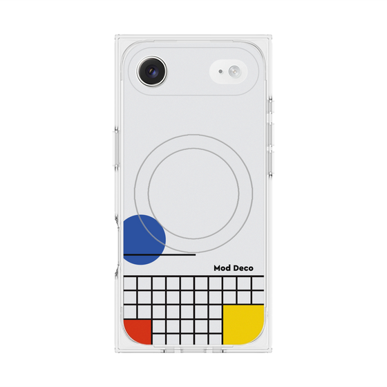 プレミアムスクエアケース with MagSafe［ Mod Deco - オリジナル - レトロ ］