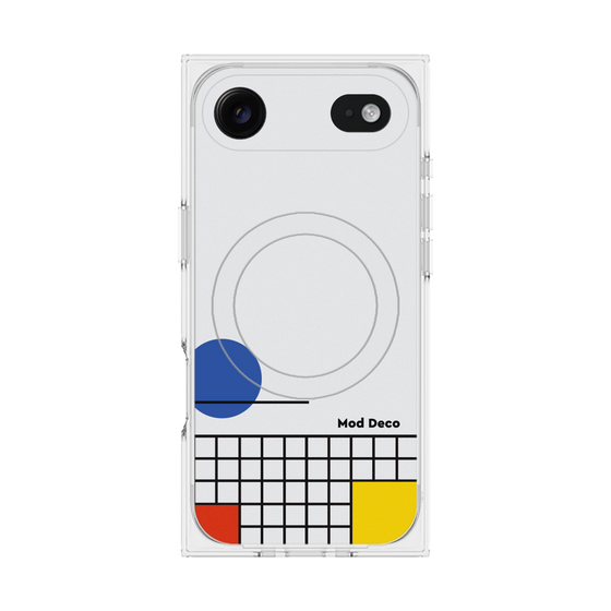 プレミアムスクエアケース with MagSafe［ Mod Deco - オリジナル - レトロ ］